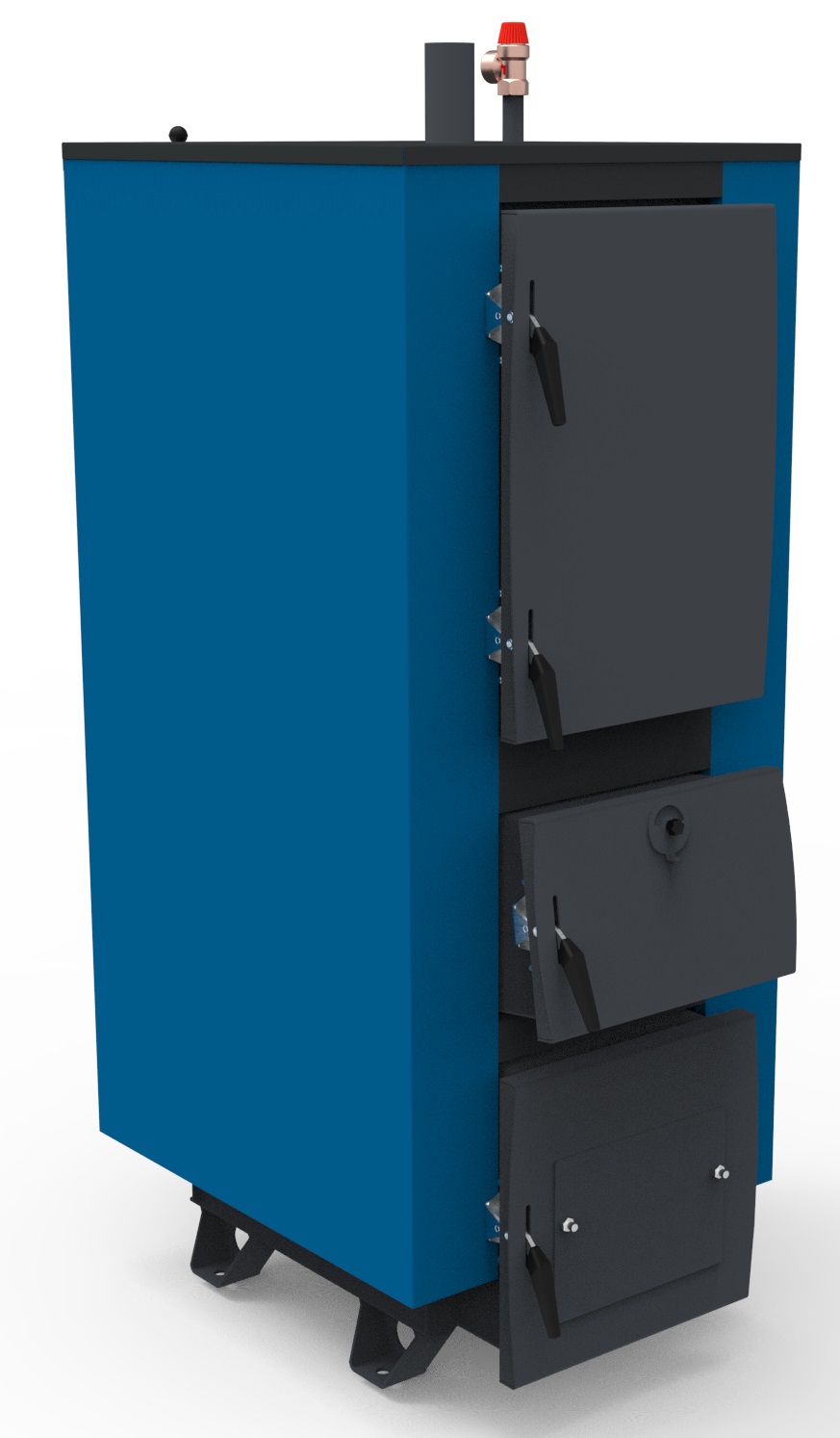 Котел опалювальний твердопаливний водогрійний УКРТЕРМО 42 кВт серії Comfort